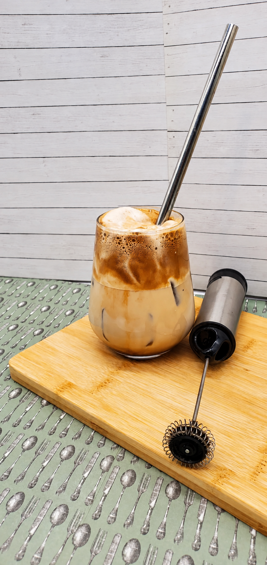 Whipped Maple Iced Coffee